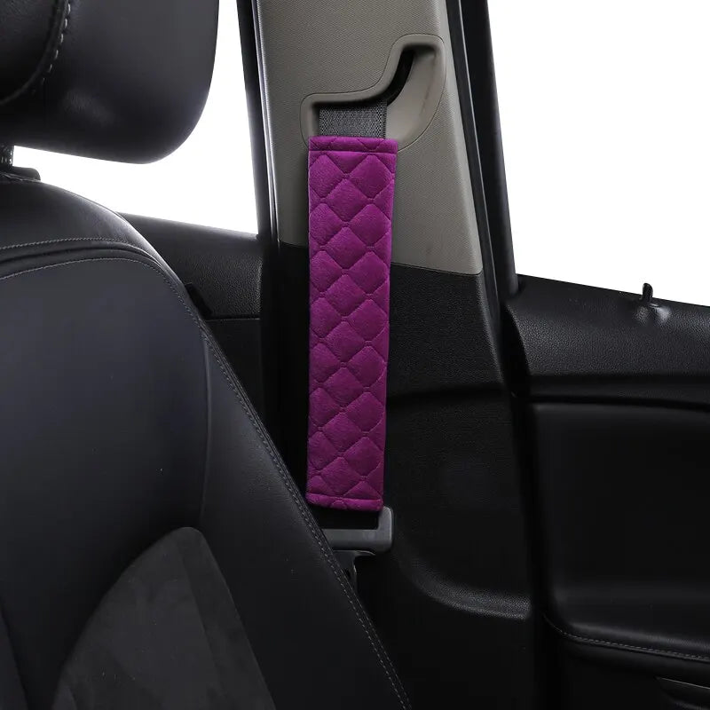 Soft Velvet Seat Belt Cover