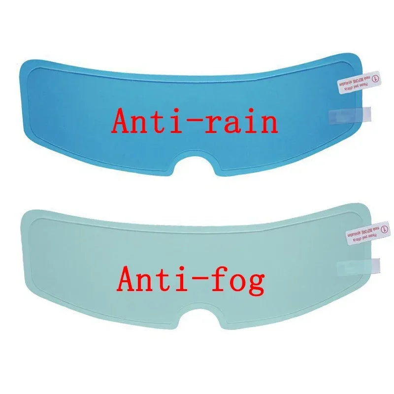 Anti-Fog and Anti-Rain Motorcycle Helmet Film