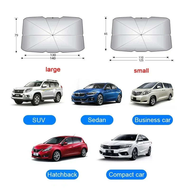 Foldable Car Windshield Sunshade