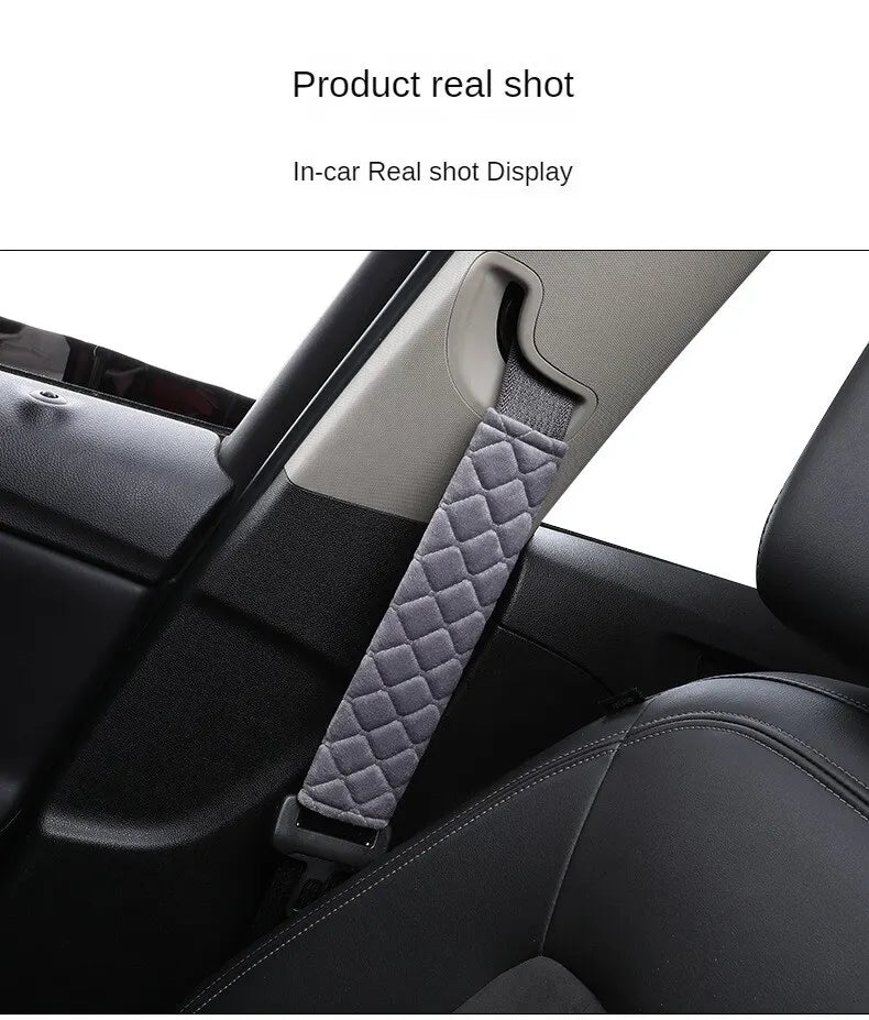 Soft Velvet Seat Belt Cover