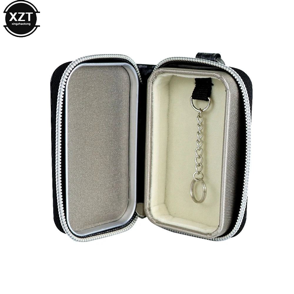 Car Key Anti-Theft Faraday Zipper Bag