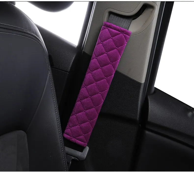 Soft Velvet Seat Belt Cover