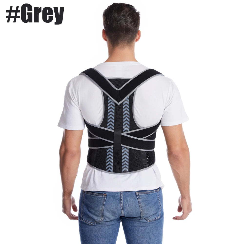 Adjustable Back & Shoulders Support Brace