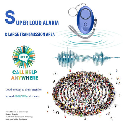 130dB Personal Safety Alarm