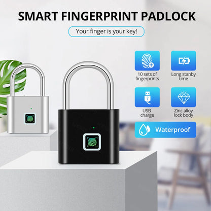 Smart Fingerprint Padlock