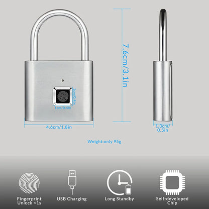 Smart Fingerprint Padlock