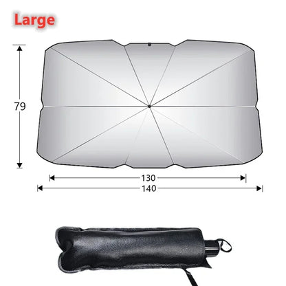 Foldable Car Windshield Sunshade