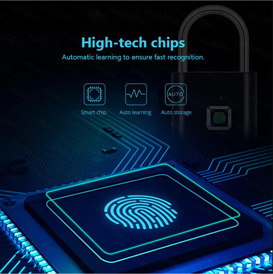 Smart Fingerprint Padlock